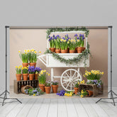 Lofaris Potted Narcissus Flowers Fresh Wedding Backdrop